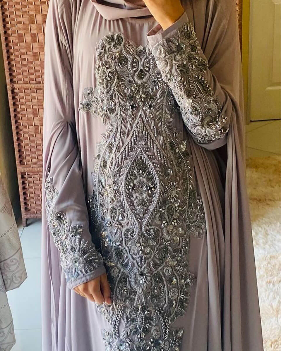 Cape-abaya-nikah-bridal-darkgrey-2
