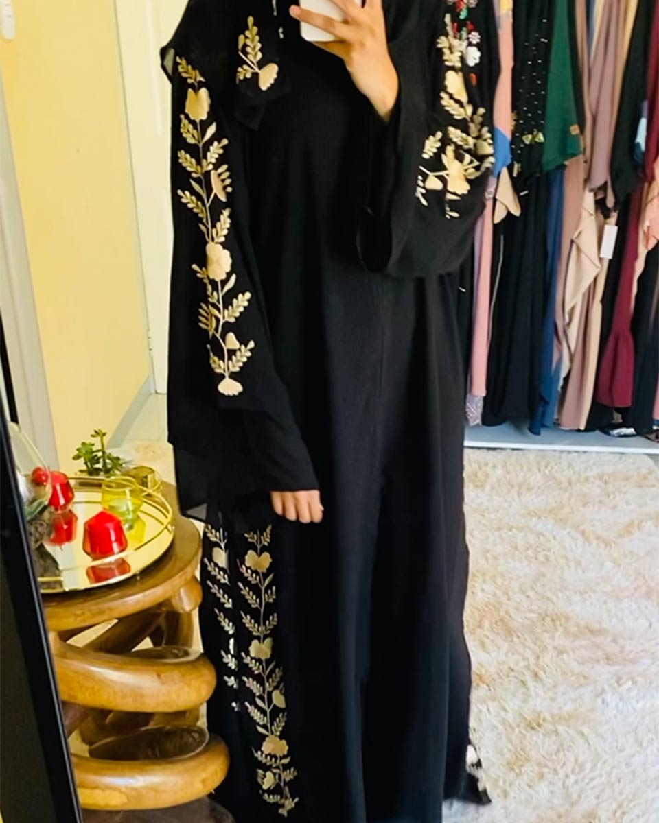 Embroided-Chiffon-Beige-2